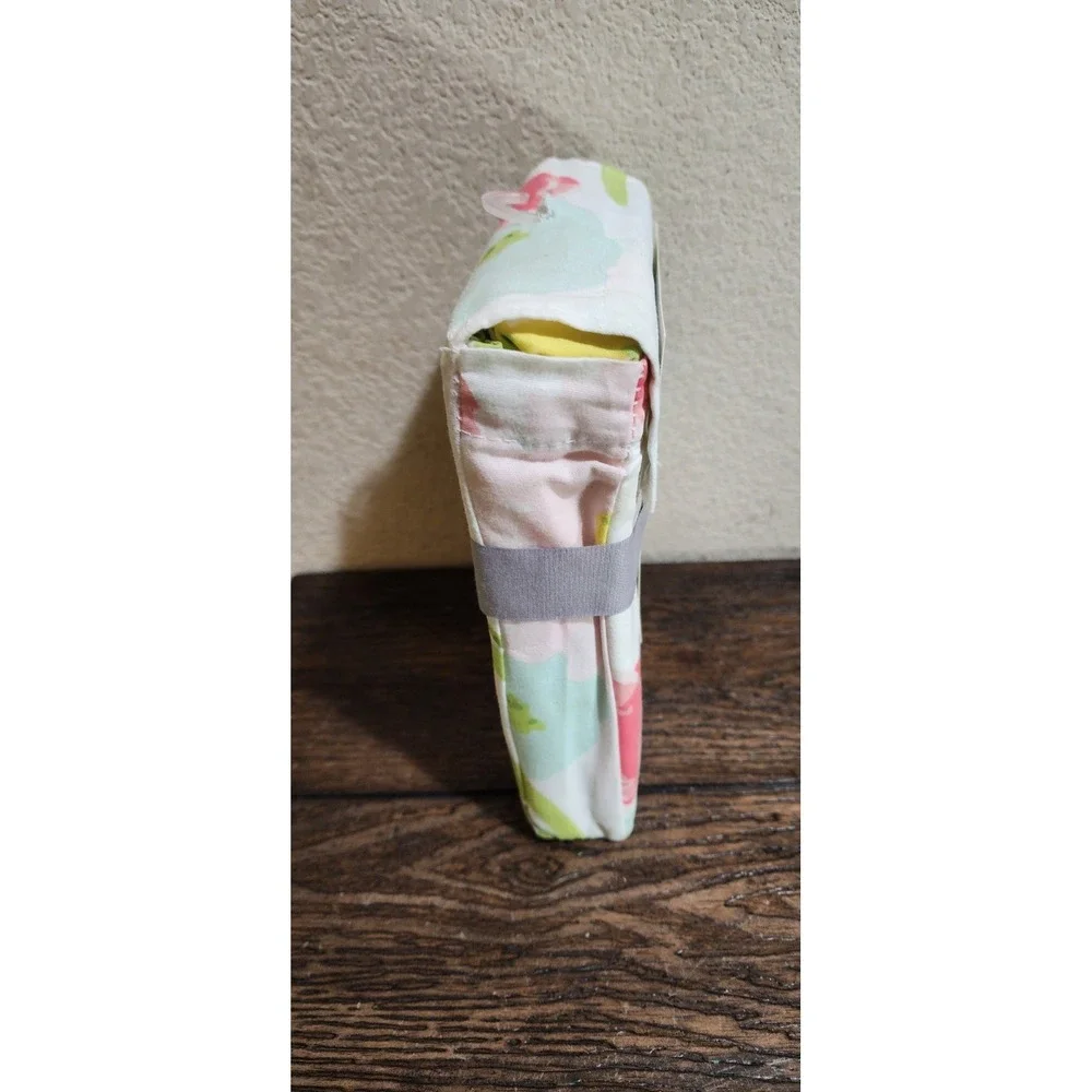 100% Cotton Fitted Crib Sheet "Water Color Floral" Cloud Island-NEW! - Picture 4 of 4